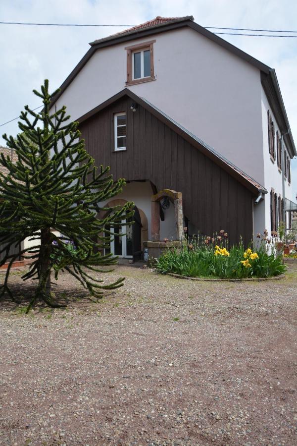 Ferienwohnung Ferme Les Iris Issenheim Exterior foto